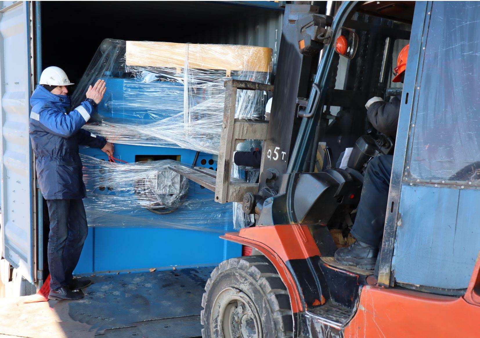 БМК приобрел новую линию обточки и шлифовки поверхности проволоки